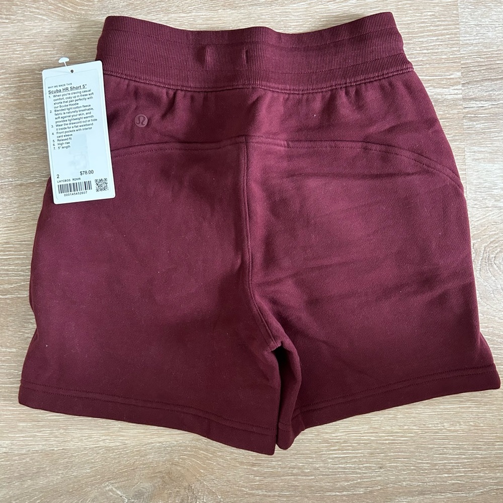 Lululemon scuba Shorts